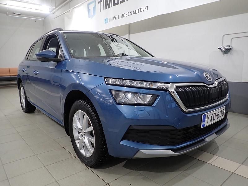 Sininen Käytetty 2021 Skoda 110 R Clever Viistoperä | 19 950 € (Hyvä tarjous) - Kuva 1/4