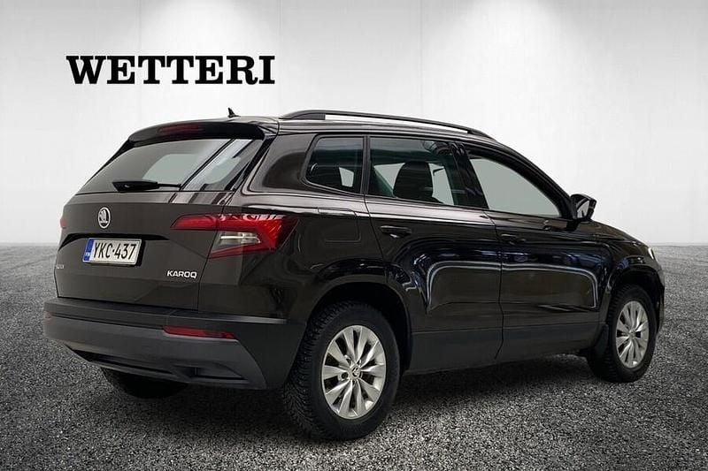 Käytetty Skoda Karoq Ambition 150 HP (110 kW) 2018 Ruskea Katumaasturi