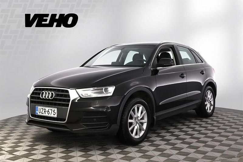 Käytetty Audi Q3 Business 150 HP (110 kW) 2017 Musta Katumaasturi