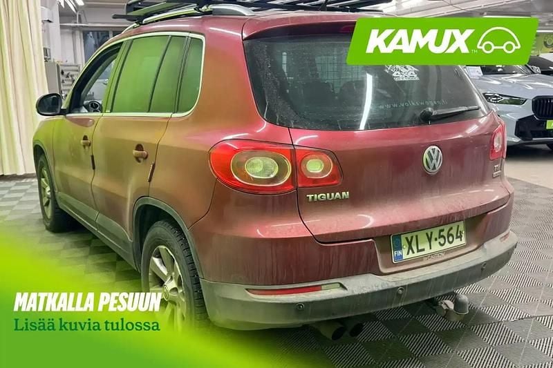 Käytetty VW Tiguan Sportline 150 HP (110 kW) 2008 Punainen Katumaasturi