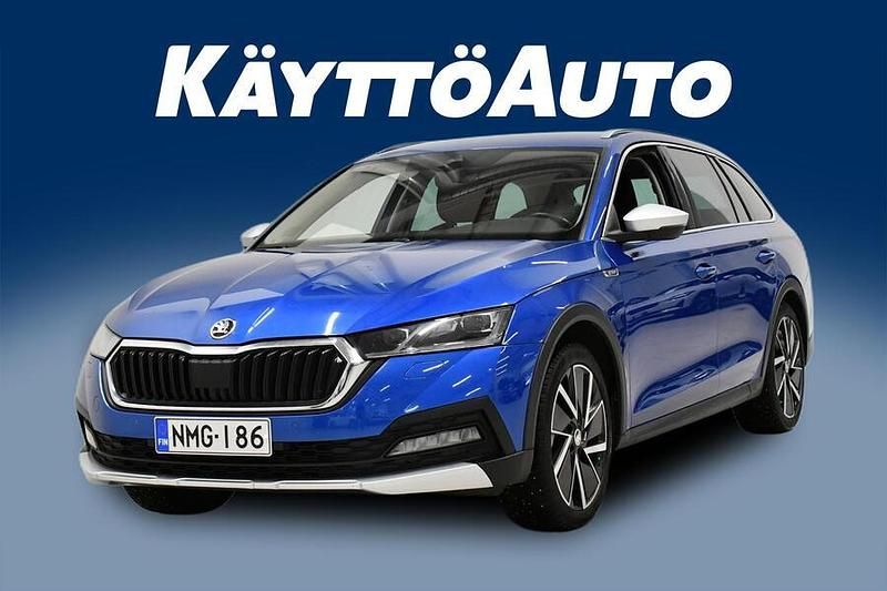 Käytetty Skoda Octavia 200 HP (147 kW) 2021 Sininen Farmari