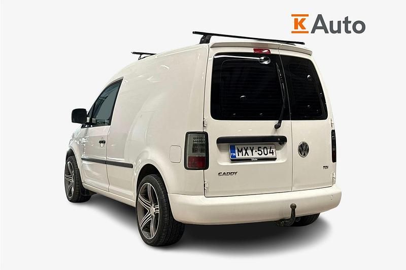 Käytetty VW Caddy 75 HP (55 kW) 2015 Valkoinen Tila-auto