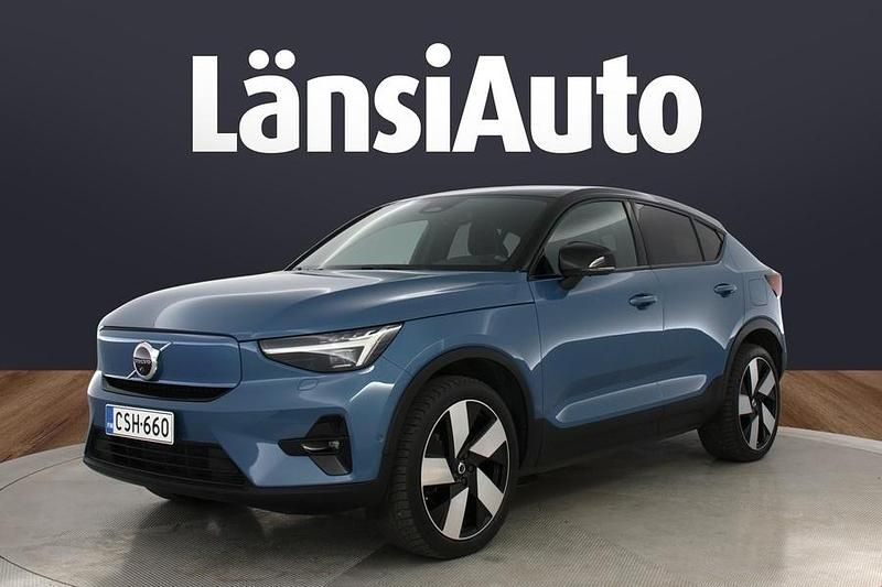 Sininen Käytetty 2022 Volvo C40 Katumaasturi | 31 480 € - Kuva 1/3