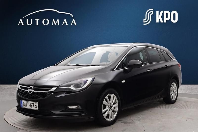 Käytetty Opel Astra Business 136 HP (100 kW) 2018 Musta Farmari