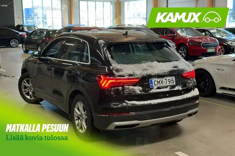 Käytetty Audi Q3 Advanced Plus 190 HP (139 kW) 2019 Musta Katumaasturi