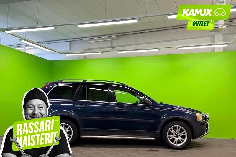 Käytetty Volvo XC90 163 HP (119 kW) 2004 Sininen Katumaasturi