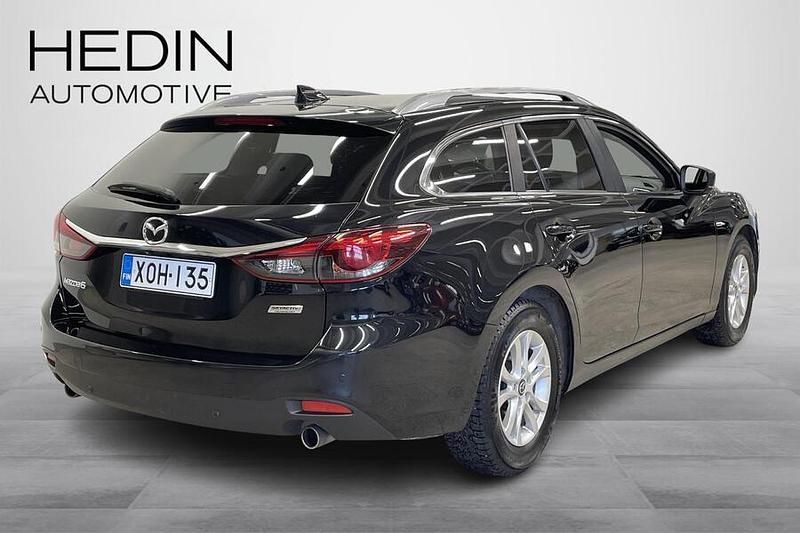 Käytetty Mazda 6 Edition 165 HP (121 kW) 2017 Musta Farmari