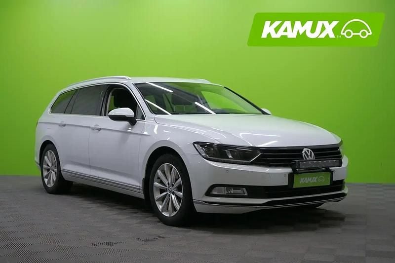 Valkoinen Käytetty 2016 VW Passat Highline Farmari | 8 890 € (Perustarjous) - Kuva 1/4