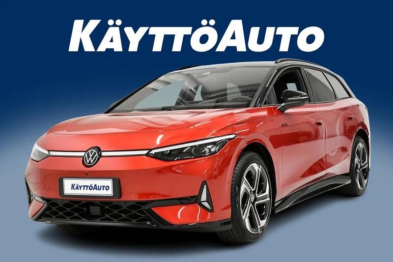 Uusi VW ID.7 GTX 250 kW (340 HP) 2025 Kings red /black Farmari