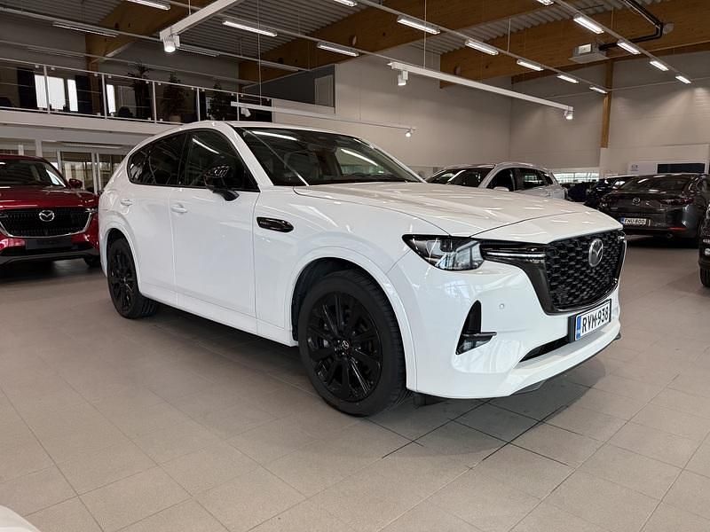 Valkoinen Käytetty 2024 Mazda CX-60 Comfort Katumaasturi | 48 900 € (Hieman kallis) - Kuva 1/4