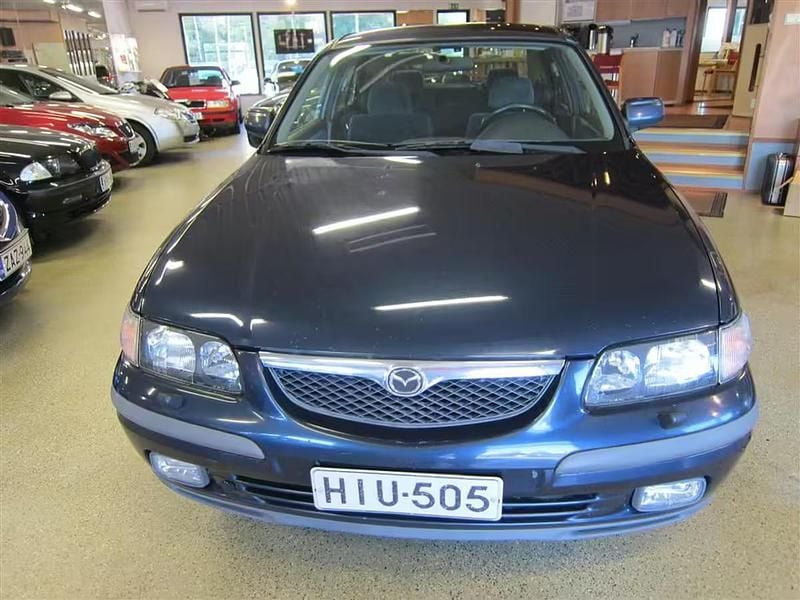 Käytetty Mazda 626 137 HP (100 kW) 1998 Sininen Sedan