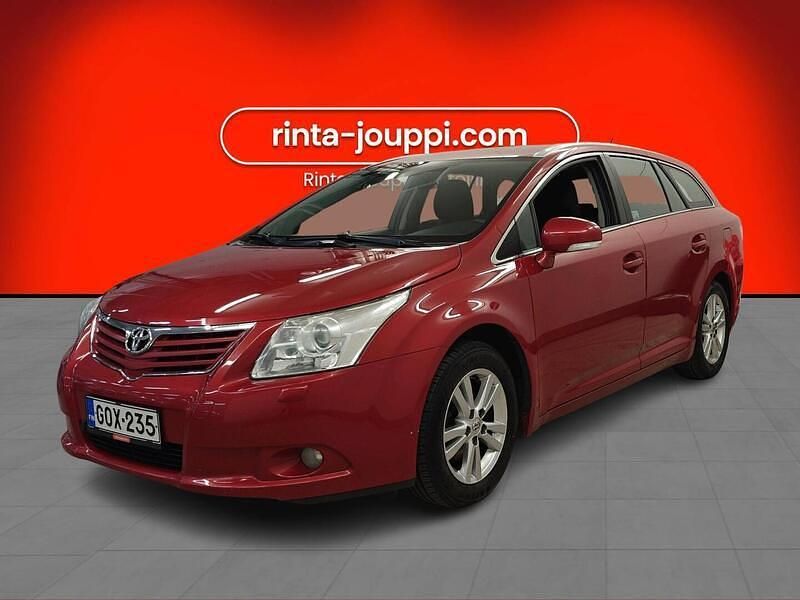 Punainen Käytetty 2011 Toyota Avensis Sol Farmari | 8 450 € (Perustarjous) - Kuva 1/3