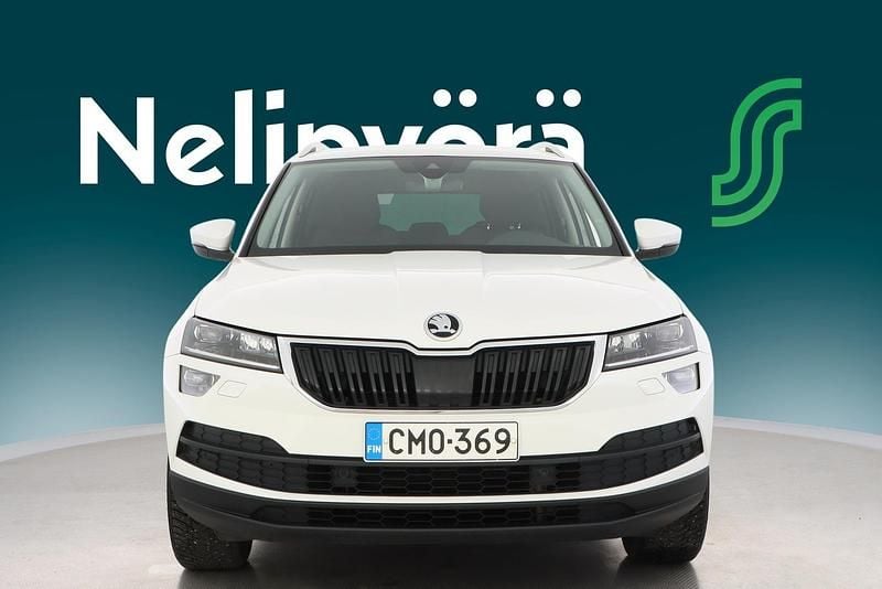 Käytetty Skoda Karoq Style 150 HP (110 kW) 2019 Valkoinen Katumaasturi