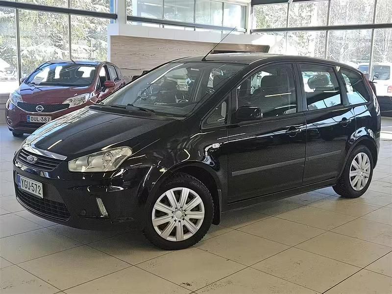 Käytetty Ford C-MAX Trend 125 HP (91 kW) 2008 Musta Tila-auto