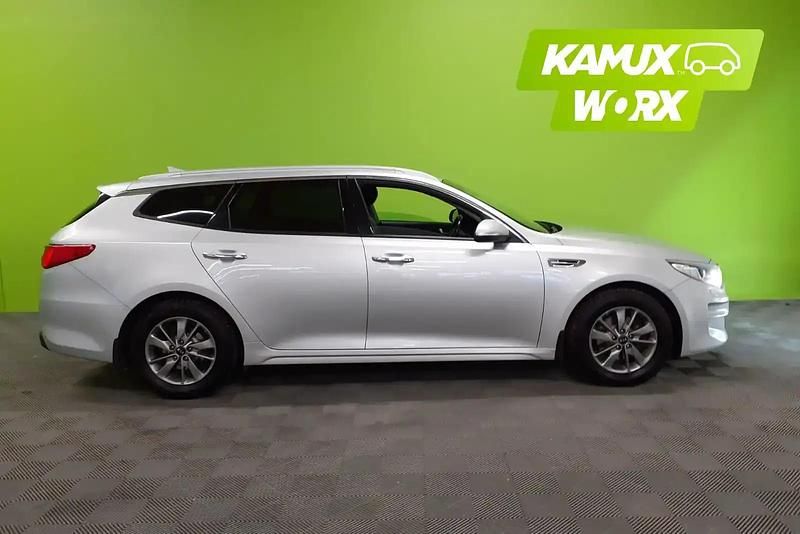 Käytetty Kia Optima EX 141 HP (103 kW) 2017 Hopea / harmaa Farmari