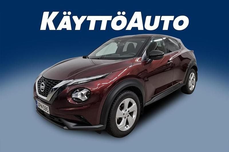 Punainen Käytetty 2021 Nissan Juke N-Connecta Katumaasturi | 19 700 € (Hyvä tarjous) - Kuva 1/4