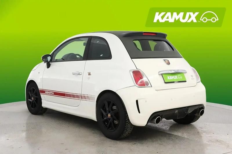 Käytetty Abarth 500C Turismo 140 HP (102 kW) 2011 Valkoinen Avoauto