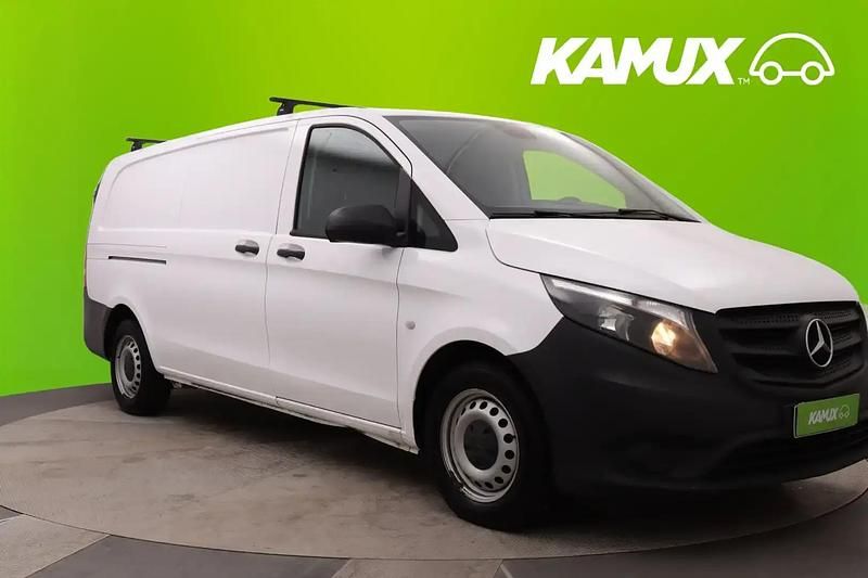 Valkoinen Käytetty 2021 Mercedes Vito Van | 16 990 € (Perustarjous) - Kuva 1/4