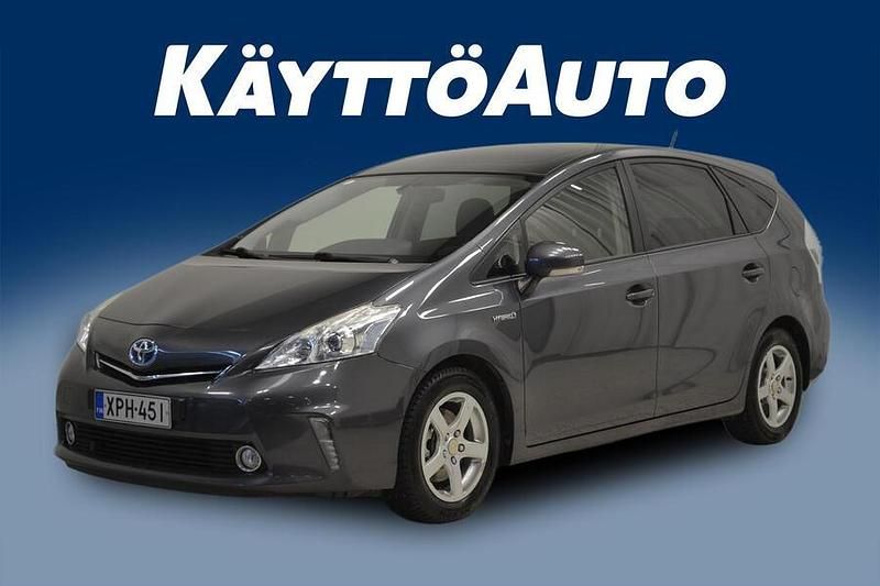 Käytetty Toyota Prius+ 99 HP (72 kW) 2012 Harmaa Tila-auto