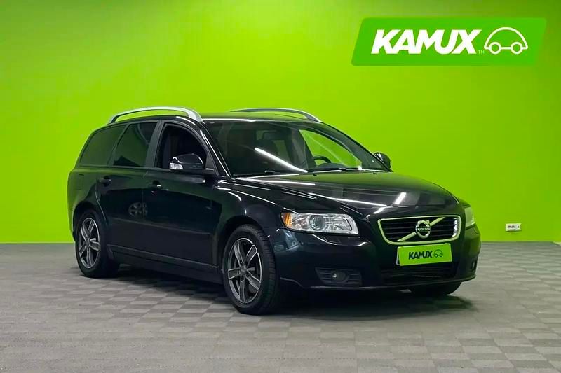 Musta Käytetty 2010 Volvo V50 Summum Farmari | 7 890 € (Kallis) - Kuva 1/4