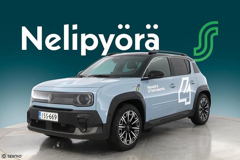 Uusi Renault 4 E-Tech Iconic 110 kW (150 HP) 2025 Katumaasturi