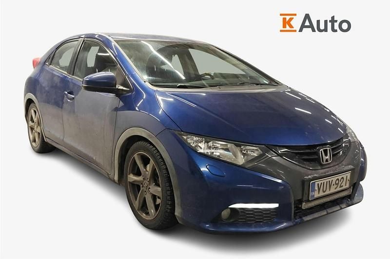 Käytetty Honda Civic Sport 141 HP (103 kW) 2012 Sininen Viistoperä