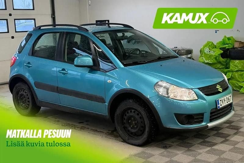 Käytetty Suzuki SX4 107 HP (78 kW) 2008 Sininen Sedan