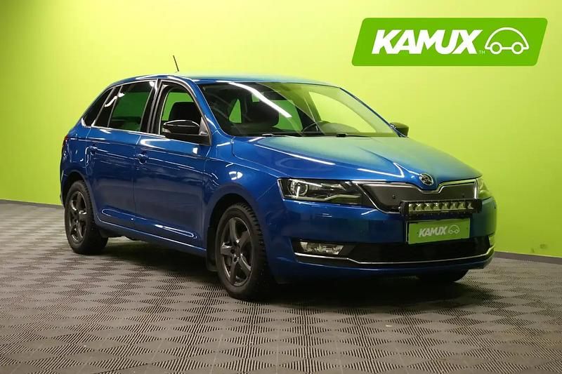 Sininen Käytetty 2018 Skoda Rapid Style Sedan | 12 870 € (Perustarjous) - Kuva 1/4