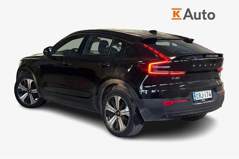 Käytetty Volvo C40 Plus 169 kW (231 HP) 2023 Musta Katumaasturi