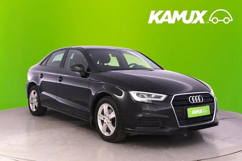 Musta Käytetty 2017 Audi A3 Business Sedan | 13 490 € (Hyvä tarjous) - Kuva 1/4