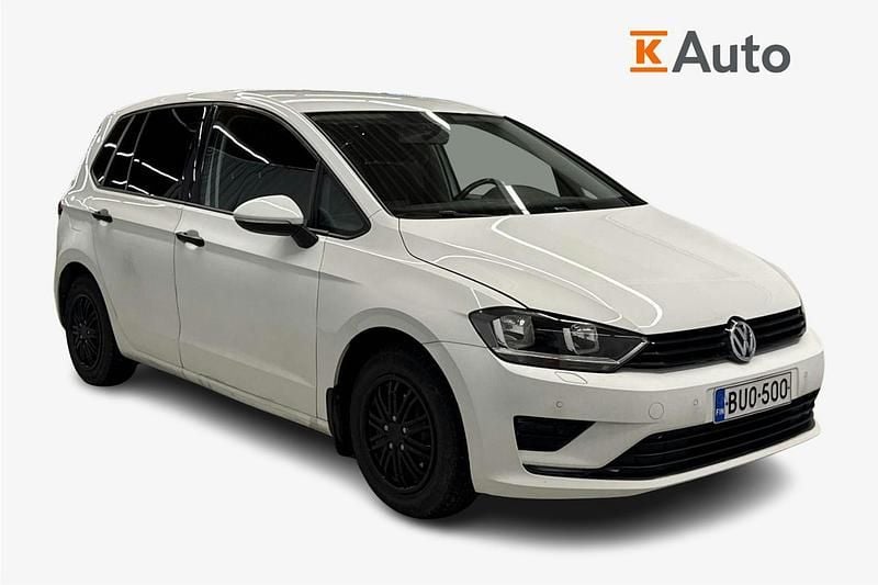 Käytetty VW Golf Sportsvan Trendline 86 HP (63 kW) 2018 Valkoinen Tila-auto