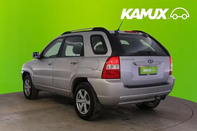 Käytetty Kia Sportage LX 141 HP (103 kW) 2006 Hopea / harmaa Katumaasturi