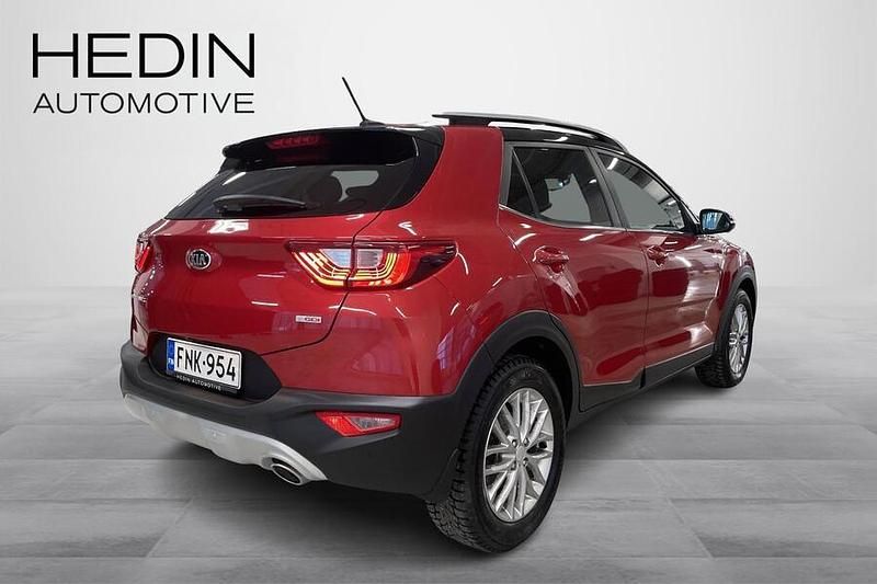 Käytetty Kia Stonic EX 120 HP (88 kW) 2019 Punainen Katumaasturi
