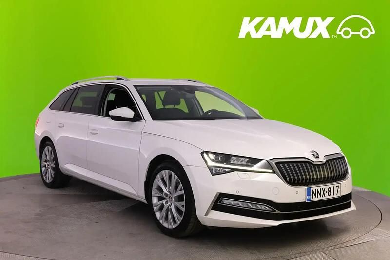 Valkoinen Käytetty 2020 Skoda Superb Style Farmari | 20 800 € (Hyvä tarjous) - Kuva 1/4