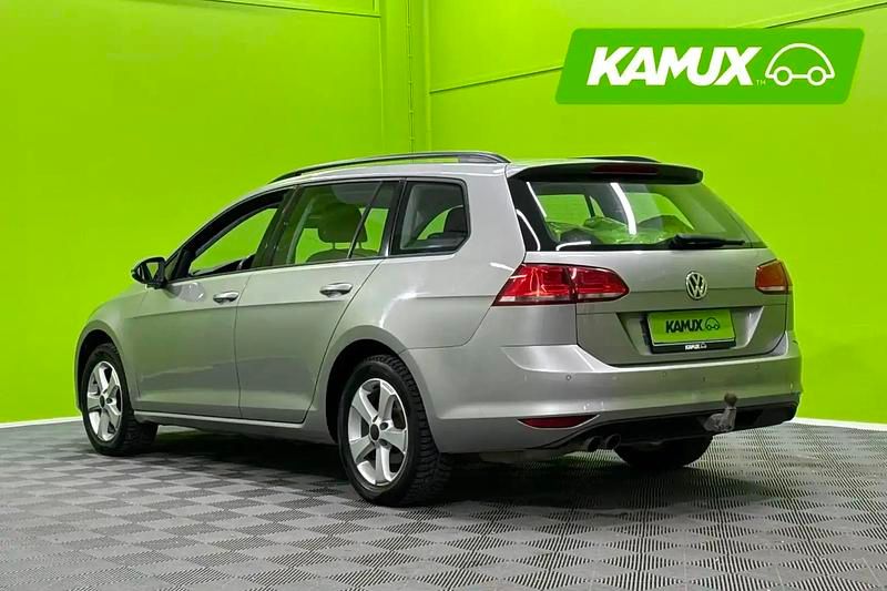 Käytetty VW Golf VII Comfortline 150 HP (110 kW) 2015 Hopea / harmaa Farmari
