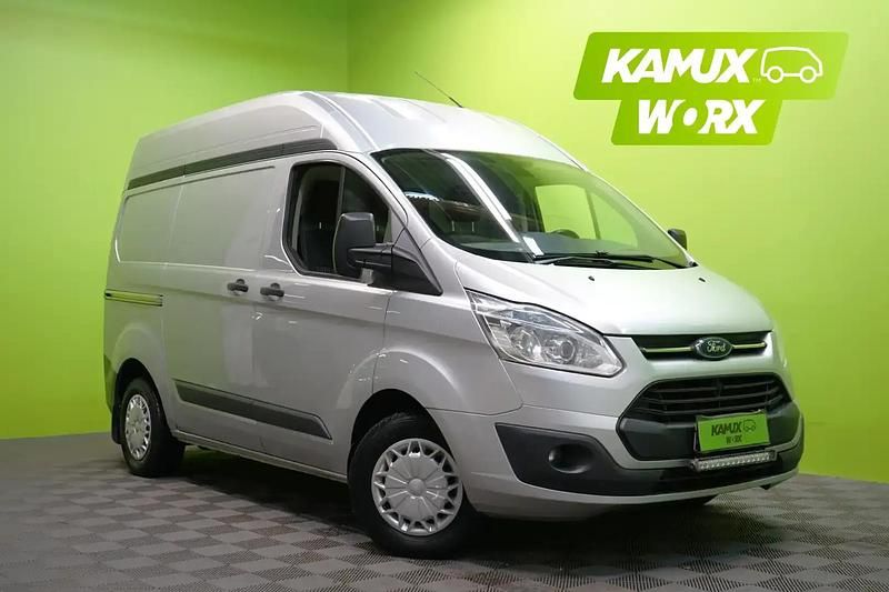 Hopea / harmaa Käytetty 2015 Ford Transit Custom Sedan | 9 490 € (Perustarjous) - Kuva 1/4