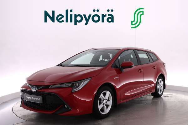 Valkoinen Käytetty 2019 Toyota Corolla Active Farmari | 21 990 € (Perustarjous) - Kuva 1/4