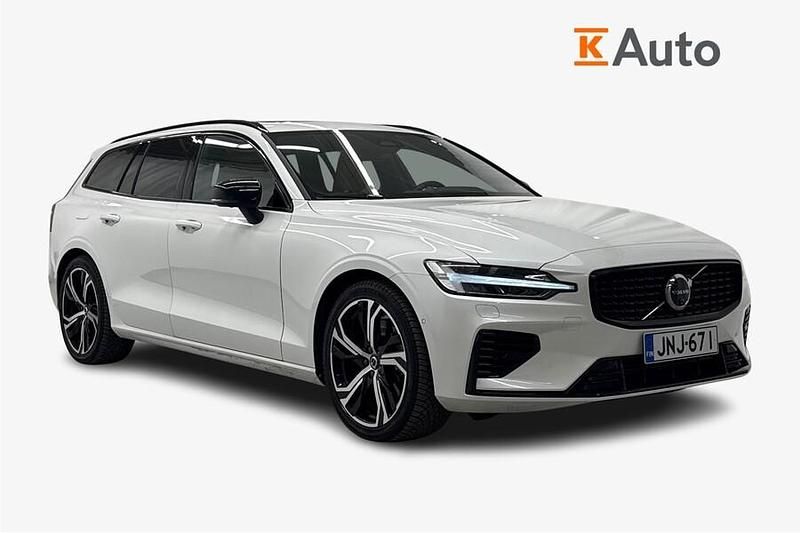 Valkoinen Käytetty 2024 Volvo V60 Performance Farmari | 51 900 € - Kuva 1/3