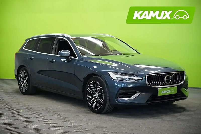 Hopea / harmaa Käytetty 2020 Volvo V60 Momentum Farmari | 22 400 € (Hyvä tarjous) - Kuva 1/4