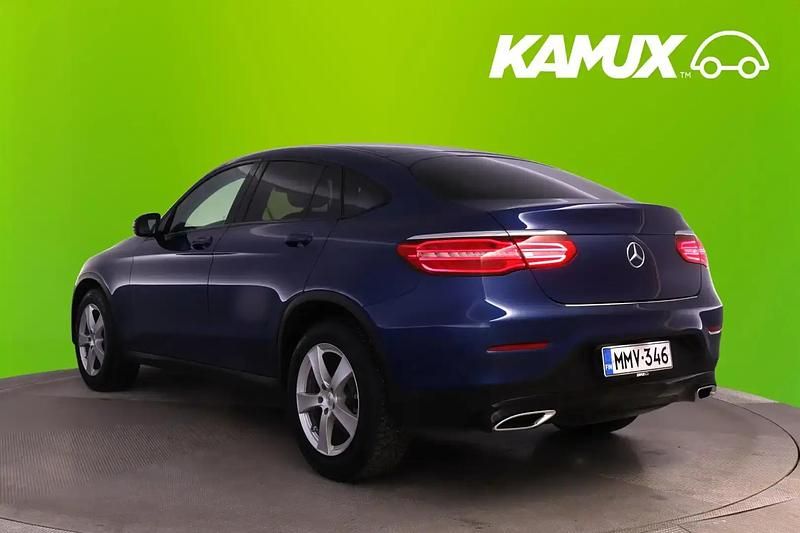 Käytetty Mercedes GLC220 Business 170 HP (125 kW) 2017 Sininen Coupe - kaksiovinen