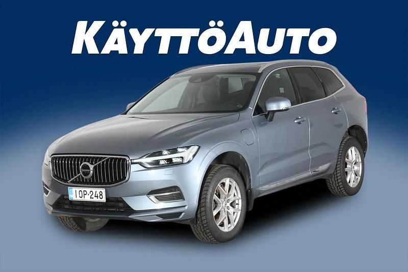 Mussel blue met Käytetty 2018 Volvo XC60 Inscription Katumaasturi | 26 600 € (Hyvä tarjous) - Kuva 1/4
