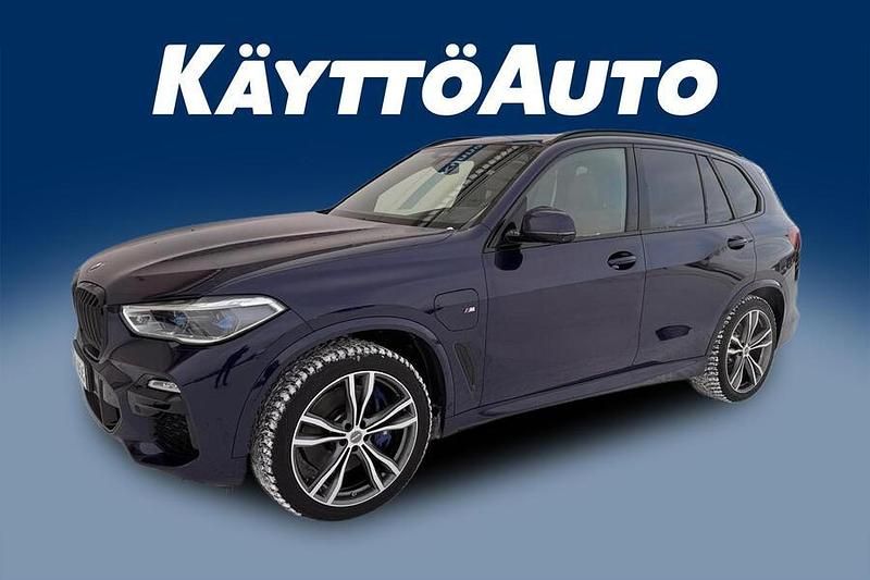 Sininen Käytetty 2021 BMW X5 M Sport Katumaasturi | 59 900 € (Hieman kallis) - Kuva 1/4