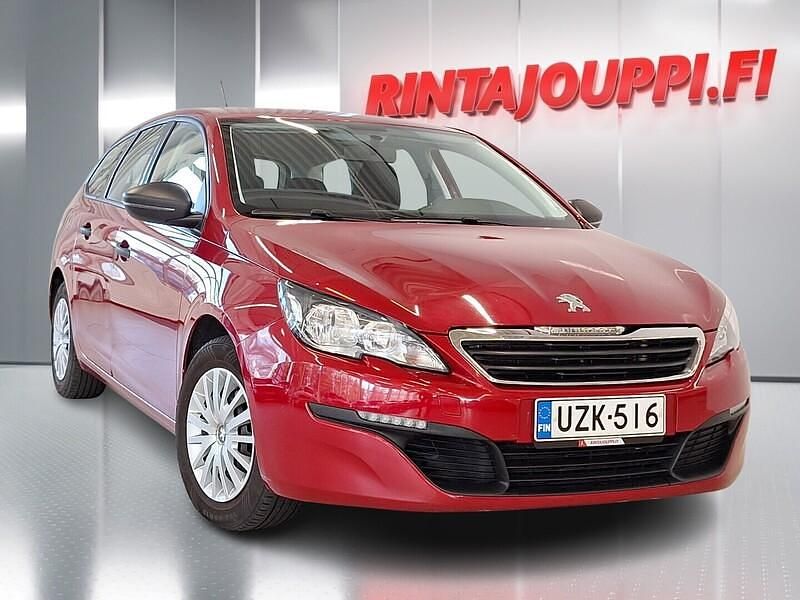 Punainen Käytetty 2018 Peugeot 308 SW Access Farmari | 5 080 € - Kuva 1/3