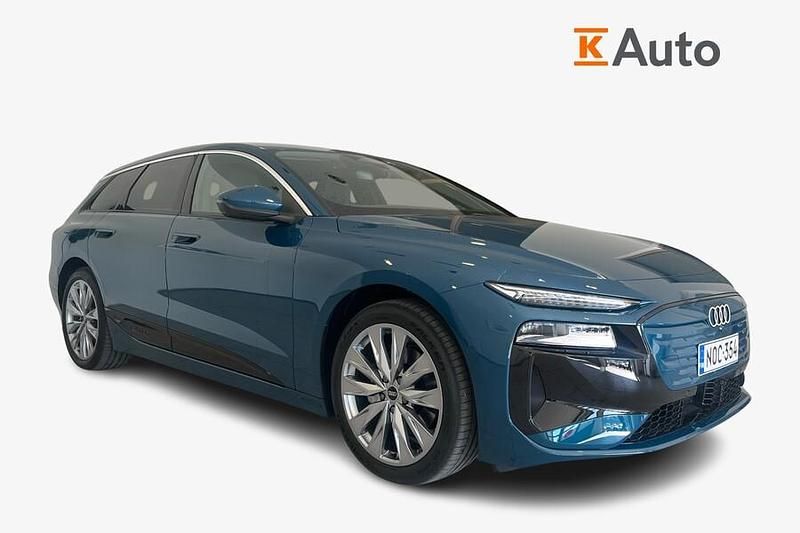 Sininen Käytetty 2025 Audi A6 e-tron Farmari | 64 900 € (Perustarjous) - Kuva 1/4