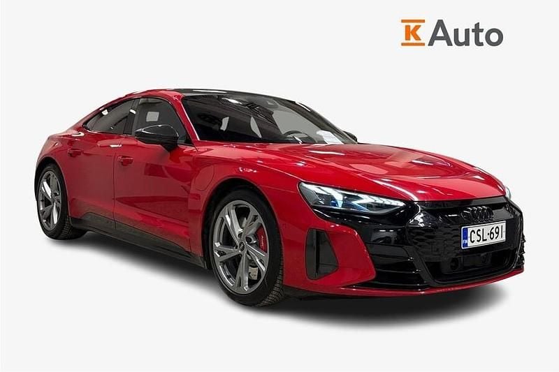 Punainen Käytetty 2022 Audi e-tron GT quattro Advanced Sedan | 63 900 € - Kuva 1/3