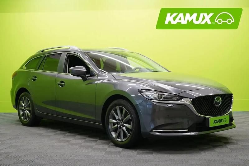 Hopea / harmaa Käytetty 2021 Mazda 6 Inclusive Farmari | 28 450 € (Perustarjous) - Kuva 1/4