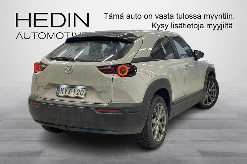 Käytetty Mazda MX30 Exclusive-Line 170 HP (125 kW) 2024 Valkoinen Katumaasturi