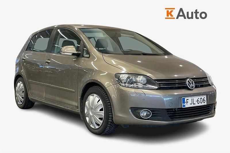 Käytetty VW Golf Plus Cross Comfortline 122 HP (89 kW) 2010 Ruskea (beige) Tila-auto