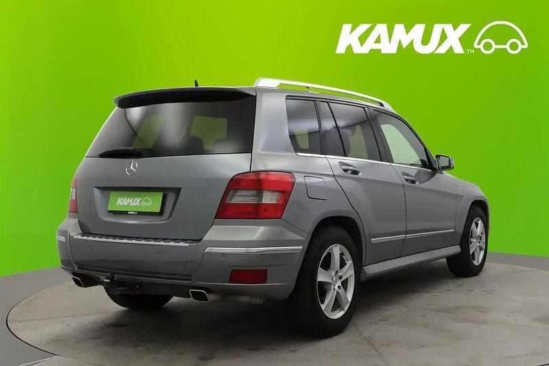 Käytetty Mercedes GLK220 170 HP (125 kW) 2009 Hopea / harmaa Katumaasturi