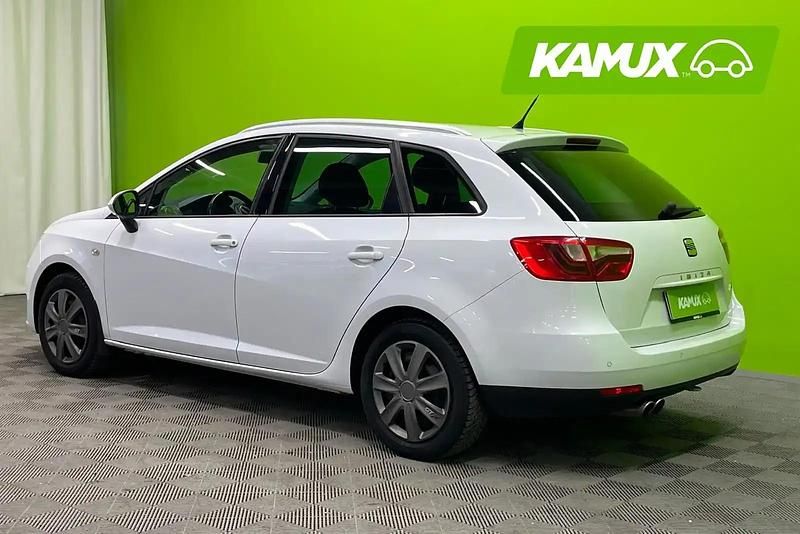 Käytetty Seat Ibiza ST FR 105 HP (77 kW) 2014 Valkoinen Farmari